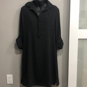 Black Shirt Dress - Size S - Weekender Max Cocos